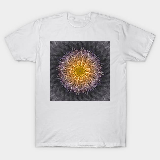 The Lights Of Spiral Serenity T-Shirt by becky-titus